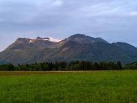 Morgensonne an Riesenberg, Laubenstein und Zellerhorn
